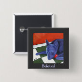 Artbyshel - geliebt button (Vorne & Hinten)