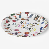 ARTCHER HAPPY BIRTHDAY PAPPTELLER (Schrägansicht)