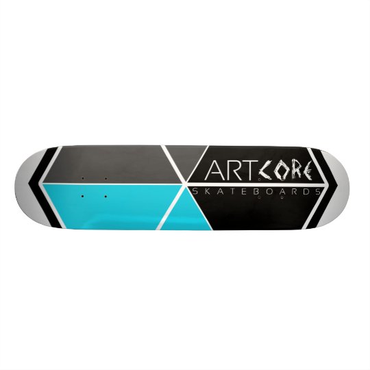 ArtCore-Skateboards/ Big Logo BLUE Individuelle Skatedecks