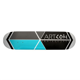 ArtCore-Skateboards/ Big Logo BLUE Skateboard