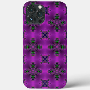 Artdeco Abstrakt Blume iPhone 13 Pro Max Hülle