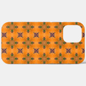 Artdeco Abstrakte Blume und Sterne Case-Mate iPhone Hülle (Rückseite (Horizontal))