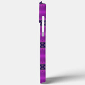Artdeco Abstrakte Blume und Sterne Case-Mate iPhone Hülle (Rückseite / Links)