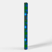 Artdeco Abstrakte Blume und Sterne Case-Mate iPhone Hülle (Rückseite / Rechts)