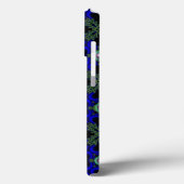 Artdeco Abstrakte Blume und Sterne Case-Mate iPhone Hülle (Rückseite / Links)