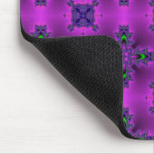 Artdeco-Blume im Retro-Mouse-Pad Mousepad (Ecke)