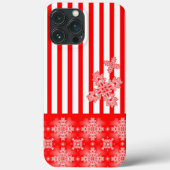 Artdeco-Blume im Retro-Stil Case-Mate iPhone Hülle (Rückseite)