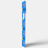 Artdeco-Blume im Retro-Stil Case-Mate iPhone Hülle (Rückseite / Rechts)