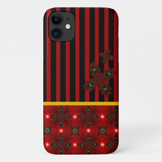 Artdeco-Blume im Retro-Stil Case-Mate iPhone Hülle (Rückseite)
