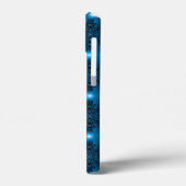 Artdeco-Blume im Retro-Stil Case-Mate iPhone Hülle (Rückseite / Links)