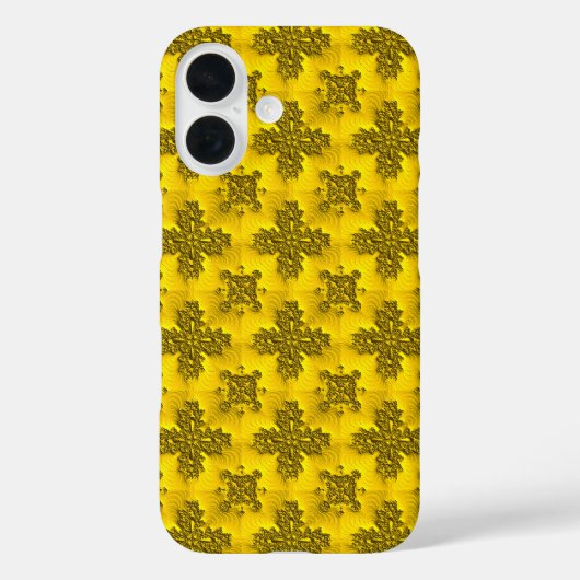 Artdeco-Blume im Retro-Stil Case-Mate iPhone Hülle (Rückseite)
