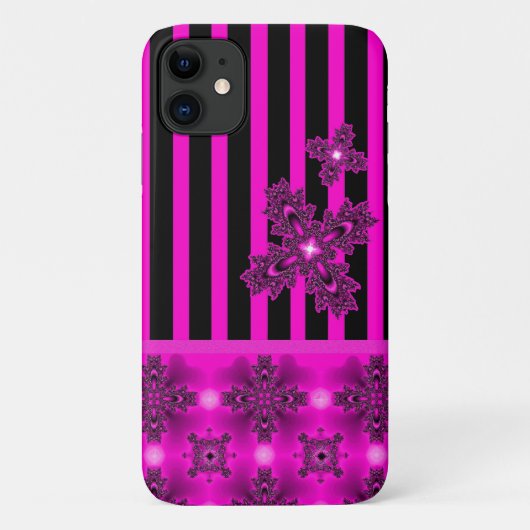 Artdeco-Blume im Retro-Stil Case-Mate iPhone Hülle (Rückseite)