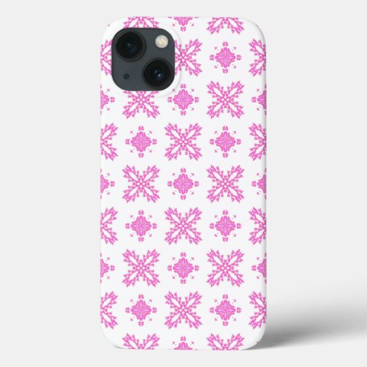 Artdeco-Blume im Retro-Stil Case-Mate iPhone Hülle (Rückseite)