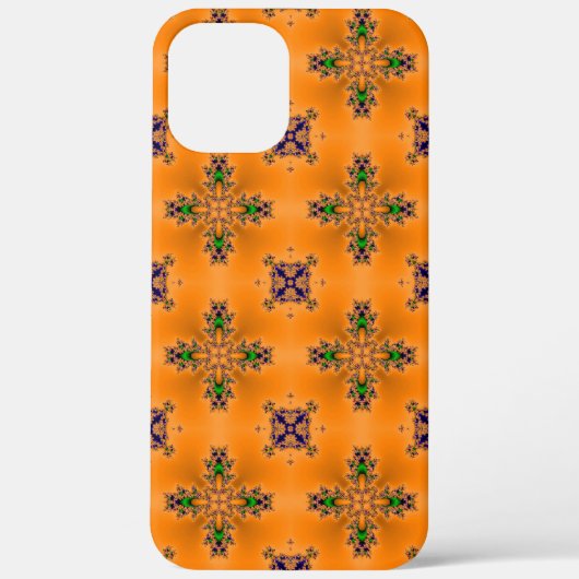 Artdeco-Blume im Retro-Stil Case-Mate iPhone Hülle (Rückseite)