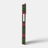 Artdeco-Blume im Retro-Stil Case-Mate iPhone Hülle (Rückseite / Rechts)