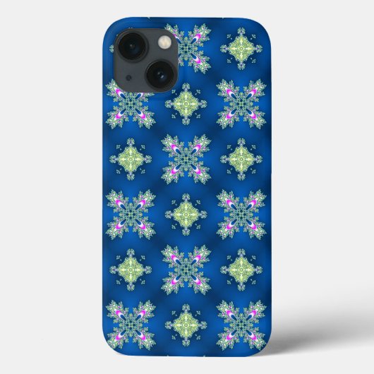 Artdeco-Blume im Retro-Stil Case-Mate iPhone Hülle (Rückseite)