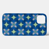 Artdeco-Blume im Retro-Stil Case-Mate iPhone Hülle (Rückseite (Horizontal))