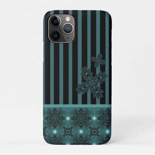 Artdeco-Blume im Retro-Stil Case-Mate iPhone Hülle (Rückseite)