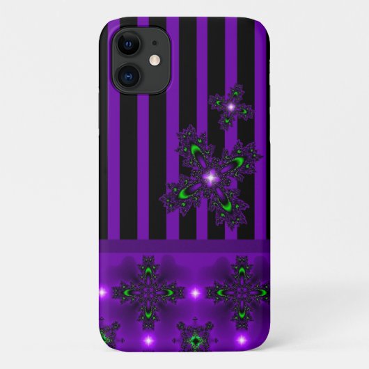 Artdeco-Blume im Retro-Stil Case-Mate iPhone Hülle (Rückseite)