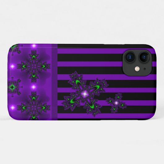 Artdeco-Blume im Retro-Stil Case-Mate iPhone Hülle (Rückseite (Horizontal))