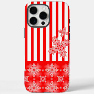 Artdeco-Blume im Retro-Stil iPhone 16 Pro Max Hülle