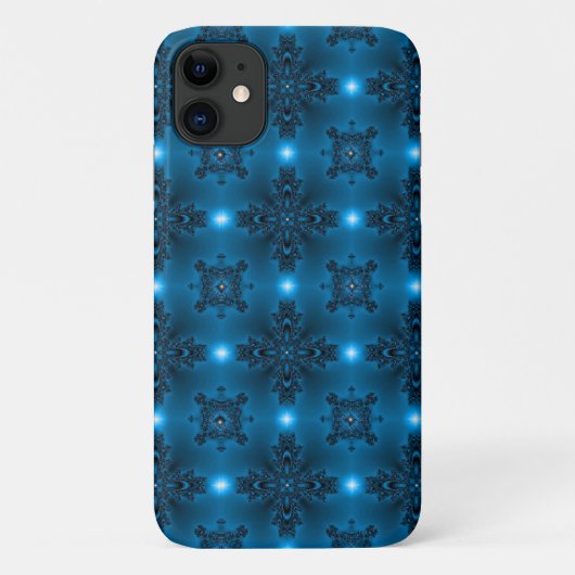 Artdeco-Blume im Retro-Stil Case-Mate iPhone Hülle (Rückseite)