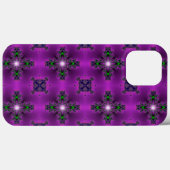 Artdeco-Blume im Retro-Stil Case-Mate iPhone Hülle (Rückseite (Horizontal))