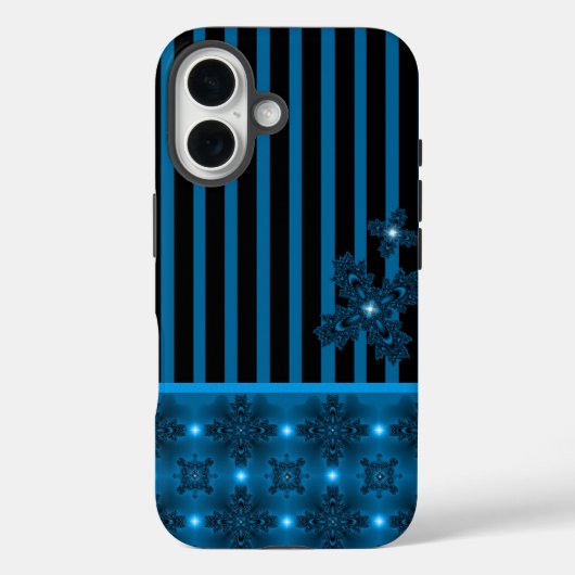 Artdeco-Blume im Retro-Stil Case-Mate iPhone Hülle (Rückseite)