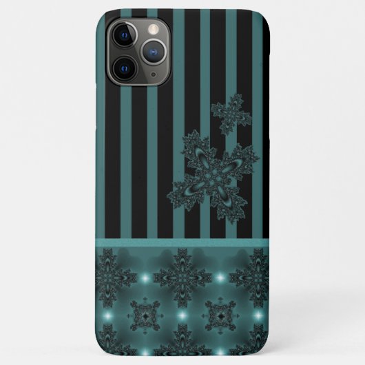 Artdeco-Blume im Retro-Stil Case-Mate iPhone Hülle (Rückseite)