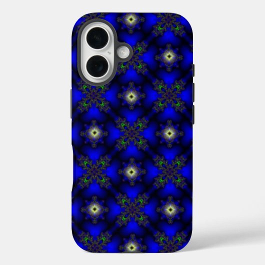 Artdeco-Blume im Retro-Stil Case-Mate iPhone Hülle (Rückseite)