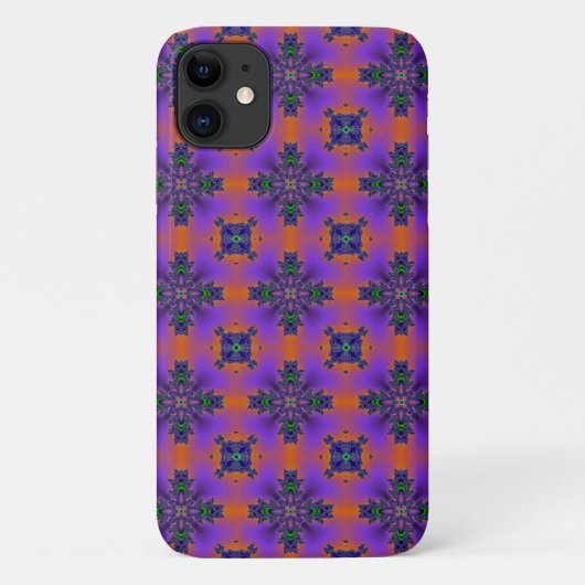 Artdeco-Blume im Retro-Stil Case-Mate iPhone Hülle (Rückseite)