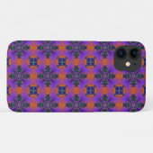 Artdeco-Blume im Retro-Stil Case-Mate iPhone Hülle (Rückseite (Horizontal))