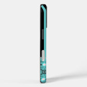 Artdeco-Blume im Retro-Stil Case-Mate iPhone Hülle (Rückseite / Rechts)