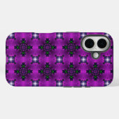 Artdeco-Blume im Retro-Stil Case-Mate iPhone Hülle (Rückseite (Horizontal))