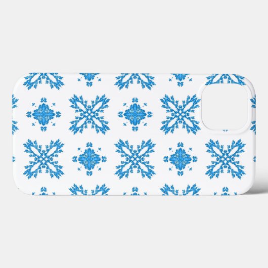 Artdeco-Blume im Retro-Stil Case-Mate iPhone Hülle (Rückseite (Horizontal))