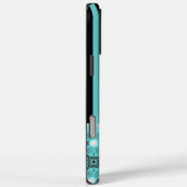 Artdeco-Blume im Retro-Stil Case-Mate iPhone Hülle (Rückseite / Rechts)