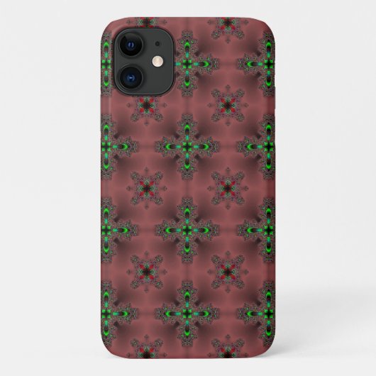 Artdeco-Blume im Retro-Stil Case-Mate iPhone Hülle (Rückseite)
