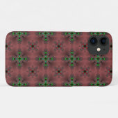 Artdeco-Blume im Retro-Stil Case-Mate iPhone Hülle (Rückseite (Horizontal))