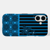 Artdeco-Blume im Retro-Stil Case-Mate iPhone Hülle (Rückseite (Horizontal))