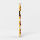 Artdeco-Blume im Retro-Stil Case-Mate iPhone Hülle (Hinten/Rechts)