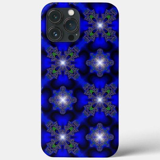 Artdeco-Blume im Retro-Stil Case-Mate iPhone Hülle (Rückseite)