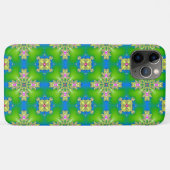 Artdeco-Blume im Retro-Stil Case-Mate iPhone Hülle (Rückseite (Horizontal))
