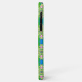 Artdeco-Blume im Retro-Stil Case-Mate iPhone Hülle (Hinten/Links)