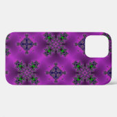Artdeco-Blume im Retro-Stil Case-Mate iPhone Hülle (Rückseite (Horizontal))
