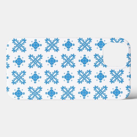 Artdeco-Blume im Retro-Stil Case-Mate iPhone Hülle (Rückseite (Horizontal))