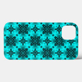 Artdeco-Blume im Retro-Stil Case-Mate iPhone Hülle (Rückseite (Horizontal))