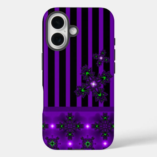 Artdeco-Blume im Retro-Stil Case-Mate iPhone Hülle (Rückseite)