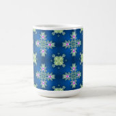 Artdeco-Blume im Retro-Stil Kaffeetasse (Mittel)