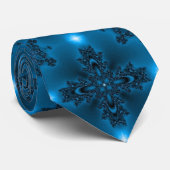 Artdeco-Blume im Retro-Stil Krawatte (Gerollt)