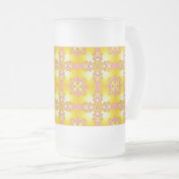 Artdeco-Blume im Retro-Stil